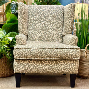 'Belmont' Wingback Chair & Ottoman