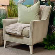 Load image into Gallery viewer, Vangaurd Taupe Velvet Chair
