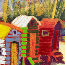 Load image into Gallery viewer, Colorful Villas Canvas Art
