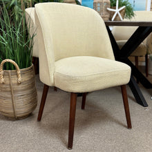 Load image into Gallery viewer, Beige Upholstered Dining Chair
