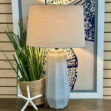 Load image into Gallery viewer, Grey Speckled Stone Lamp
