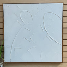 Load image into Gallery viewer, Framed White Abstract
