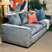 Load image into Gallery viewer, Slate Grey Chenille Sofa
