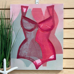 Pink Swimsuit I