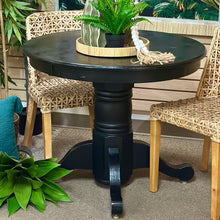 Load image into Gallery viewer, Black Painted Dining Table
