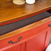 Load image into Gallery viewer, Red Two Tone Cabinet
