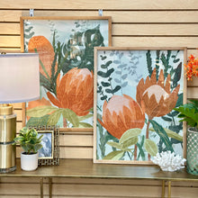 Load image into Gallery viewer, Framed Protea Art II

