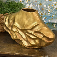 Load image into Gallery viewer, Hammered Bronze Vase
