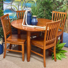 Load image into Gallery viewer, 5PC Round Wood Dining Set
