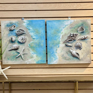 Shell Assortment II Canvas Art
