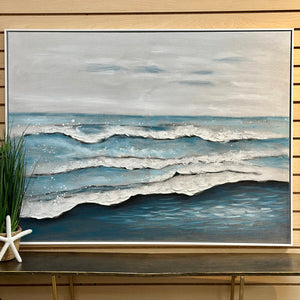 Waves On Beach Art