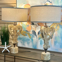 Load image into Gallery viewer, Vical Home Carved Lamp

