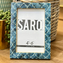 Load image into Gallery viewer, 4X6 Blue Pic Frame
