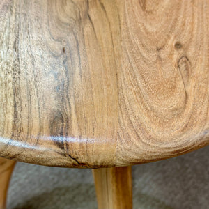 Natural Round Side Table