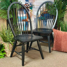 Load image into Gallery viewer, Black Armless Dining Chair
