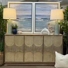 Load image into Gallery viewer, 3DR Taupe &amp; Cane Cabinet
