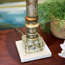Load image into Gallery viewer, Silvery Textured Lamp
