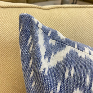 Blue & Ivory Pillow