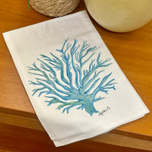 Load image into Gallery viewer, Aqua Sea Fan Towel
