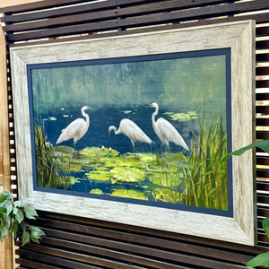 'Night Egrets' Giclee