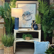 Load image into Gallery viewer, Whitewash Oval Console
