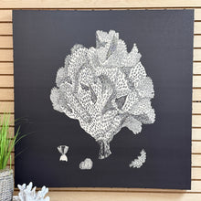 Load image into Gallery viewer, Marmont Hill 'Black &amp; Tan Coral IV'
