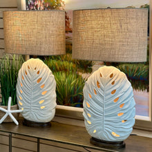 Load image into Gallery viewer, Ceramic Leaf Lamp w/ Night Light
