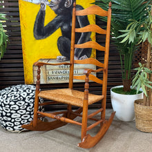 Load image into Gallery viewer, Rushed Seat Rocking Chair
