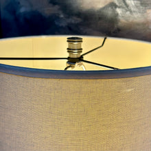 Load image into Gallery viewer, Silver Tapered Lamp
