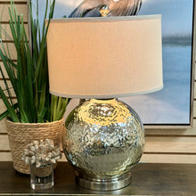Load image into Gallery viewer, Silver Dimple Lamp
