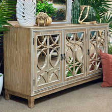 Load image into Gallery viewer, Washed Wood 3DR Cabinet
