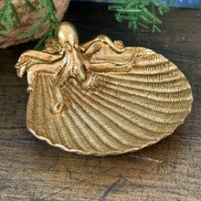 Load image into Gallery viewer, Gold Octo/Shell Tray
