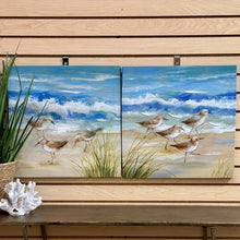 Load image into Gallery viewer, Beach Seagulls II Canvas
