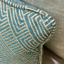 Load image into Gallery viewer, Teal/Champagne Down Lumbar
