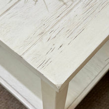 Load image into Gallery viewer, Off-White Wooden Side Table
