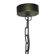 Load image into Gallery viewer, Natural Wood Bead Chandelier
