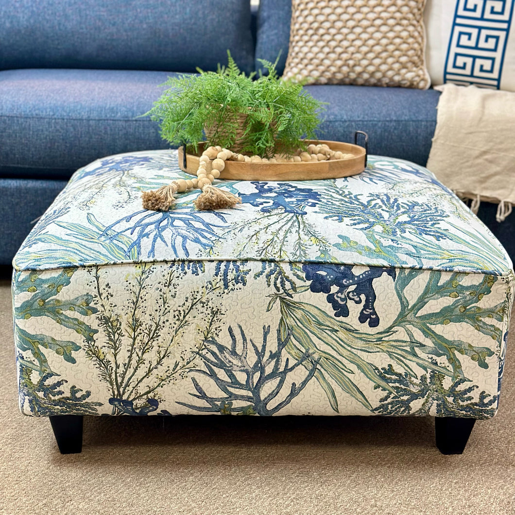 Sea Life Square Ottoman