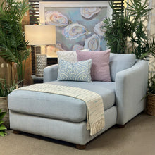 Load image into Gallery viewer, Light Blue Performance Chaise Lounge
