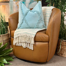 Load image into Gallery viewer, Camel Vegan Leather Swivel Chair
