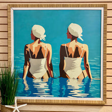 Load image into Gallery viewer, Besties at the Beach Giclee
