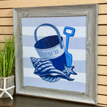 Load image into Gallery viewer, Shell Bucket Beach Art
