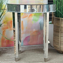 Load image into Gallery viewer, Mirrored Side Table
