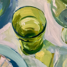 Load image into Gallery viewer, 'Green Table' Giclee Art
