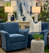 Load image into Gallery viewer, Navy Swivel Glider
