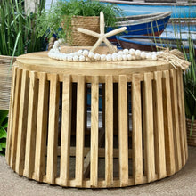 Load image into Gallery viewer, Round Mango Wood Coffee Table
