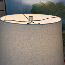 Load image into Gallery viewer, Aqua Swirl Ceramic Lamp
