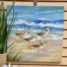 Load image into Gallery viewer, Beach Seagulls II Canvas

