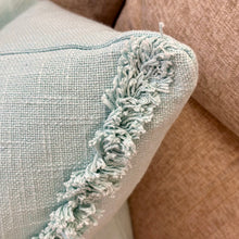 Load image into Gallery viewer, Aqua Tufted Down Pillow
