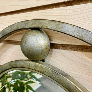 Bronze Oval Mirror