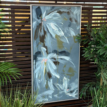 Load image into Gallery viewer, Blue Floral Art I
